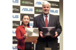 【ビデオニュース】4コアNVIDIA Tegra 3採用の「Eee Pad TF201」、その特徴は? 画像