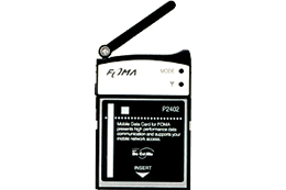 PDAでもFOMAのパケット通信が使える。CFタイプのデータ通信カードを開発 画像
