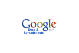 表計算とワープロがブラウザ上で利用できる「Google Docs&Spreadsheets」が公開 画像
