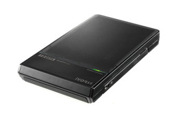 アイ・オー、「レグザ」の録画番組をパソコンで観られるポータブルHDD 画像