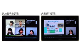 NTT-IT、スマートデバイスでWeb会議に参加できる「ミーティングプラザ モバイル」発売 