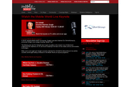【MWC 2012(Vol.33)】間もなくGoogleシュミット会長のキーノート……日本時間深夜2時から生中継 画像