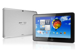 エイサー、オリンピック仕様タブレット「ICONIA TAB A510オリンピックEdition」を発表 画像