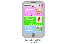 NTT東日本、自由が丘商店街と共同で「光Wi-Fiシティー計画」を展開 画像