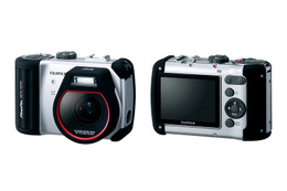 富士フイルム、防水・防塵設計の工事現場用デジカメ「FinePix BIGJOB HD-3W」　広角28mmの3倍ズーム 画像