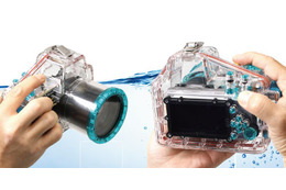 ミラーレス一眼で水中撮影が可能! 「NEX-5N」専用40m防水ケース 画像