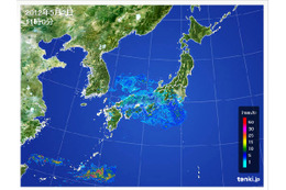神奈川や東京、記録的大雨の恐れ！……土砂災害や河川の増水に警戒を 画像