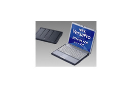 NEC、Core Duo搭載、重さ970gのビジネスモバイルノート「VersaPro UltraLite タイプVC」など 画像