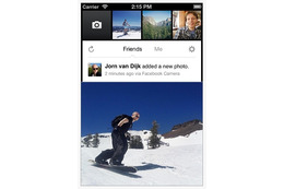 Facebook、iPhone向け写真専用アプリ「Facebook Camera」を公開 画像