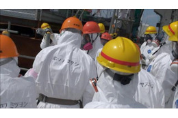 細野大臣が福島第一原子力発電所を視察［動画］ 画像