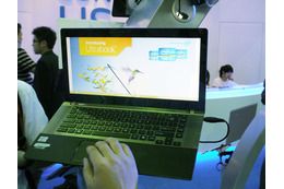 【COMPUTEX TAIPEI 2012　Vol.9】東芝のウルトラワイド液晶搭載Ultrabookをフォトレポート 画像