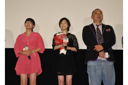 映画『LOVE まさお君が行く!』の完成披露試写会にAKB48前田敦子が“サプライズ登壇” 画像