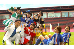 長友&ももクロが女子サッカー澤、宮間を応援!新CM&メイキングをウェブで 画像