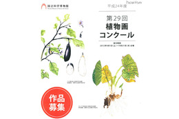 小中高生対象の植物画コンクール……国立科学博物館 画像