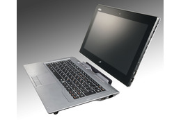 富士通、ノートPCにもなるハイブリッドタブレットを開発! Windows 8にも対応 画像