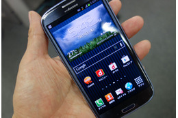 【レビュー】使い勝手向上の新技術搭載……「GALAXY S III SC-06D」 画像