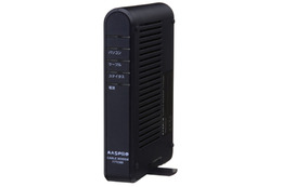 マスプロ、下り42Mbps/上り30Mbpsのケーブルモデムを発売 画像