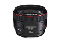 キヤノン、単焦点レンズ「EF50mm F1.2L USM」の発売日を1月26日に決定 画像