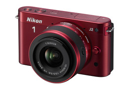 ニコン、6色展開のミラーレス一眼「Nikon 1 J2」……2.5倍交換レンズや防水ケースも 画像