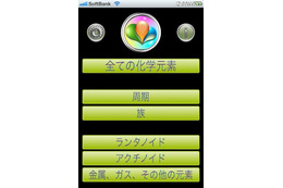 iPhoneアプリ「i化学元素」 画像