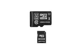 グリーンハウス、高速転送が可能なUHS-I対応のmicroSDHCカードに32GBモデル 画像