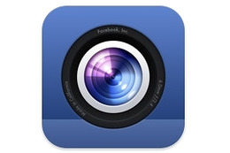 Facebook、iOSアプリ「Facebookカメラ」日本語版を公開……複数写真のアップロードも可能 画像