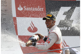 【F1 イタリアGP】ハミルトンがセルジオ・ペレスの追撃を退け優勝 画像