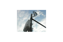 NET&COM 2007の会場にWiMAX基地局が出現! 画像