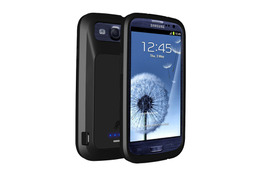 装着したままNFCを利用可能! 補助バッテリ内蔵の「GALAXY SIII」専用ケース 画像