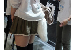 【TGS 2012】脳波を感知してクルクル動くネコミミの次はシッポ！ 画像