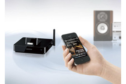 オンキヨー、自宅のオーディオ機器を「AirPlay」対応にできるレシーバーユニット 画像