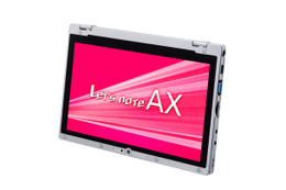 パナソニック、タブレットとしても使える360度回転液晶を搭載した11.6型Ultrabook 画像