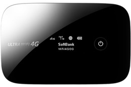 ソフトバンク、下り最大110Mbps対応のWi-Fiルーター「ULTRA WiFi 4G 102HW」を発売 画像