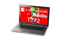 東芝、ハイブリッドHDD搭載のWebオリジナル「dynabook Satellite T772」受注開始 画像