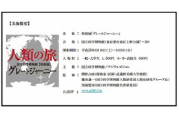 人類最大の旅路、「グレートジャーニー」展…国立科学博物館　2013年3月から 画像