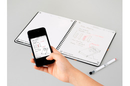 手書きメモをスマホに取り込んでデジタル化! ノートサイズのホワイトボード 画像