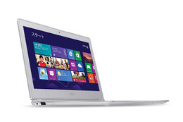 日本エイサー、厚さ12.2mmと11.6型世界最薄Ultrabook「Aspire S7-191-F74Q」 画像