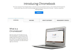 【クリスマス】Google、100ドル以下でノートPC「Chromebook」を学校に提供 画像