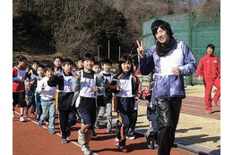 中央大学、小学3-6年生対象「陸上体験教室」 2月2日 画像