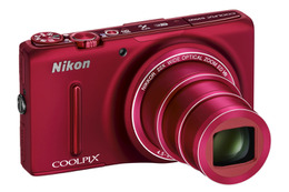 ニコン、コンパクトデジカメ「COOLPIX S」シリーズの新モデル4機種