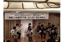 目標は、「ましろのおと」の主人公 津軽三味線甲子園が開催 画像