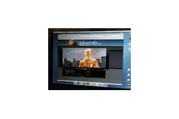 【NAB 2007 Vol.6】マイクロソフトのSilverlight、さっそくブースでデモ中! 画像