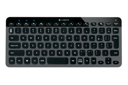 ロジクール、LEDバックライト搭載、PC/スマホなど最大3台と接続可能なワイヤレスキーボード 画像