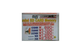 【増田タワシの価格ウォッチ】GW前に買っとくSD/miniSD/microSD——安値のショップはどこだ? 画像