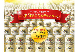 ビール一生分が当たる? 1人1回のみ応募 画像