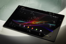 ソニー、Wi-Fiモデルの10.1型Androidタブレット「Xperia Tablet Z」 画像