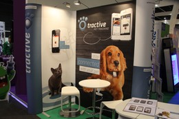 【MWC 2013 Vol.55】ペットが迷子にならないGPS発信機……Tractive社