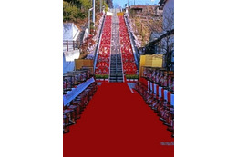 百段階段でひなまつり開催　3月3日、茨城県大子町 画像