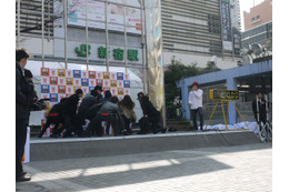 「Daichi」が新宿駅東口でゲリラパフォーマンス 画像