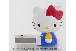 東芝、「ハローキティ」USBメモリ&SDHCカード……今後も“キャラメモリ”を展開 画像